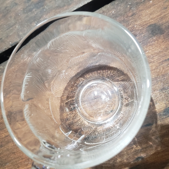 Arcoroc French Crystal Punch Bowl Set w 12 Cups Fleur Pattern Glass - Picture 6 of 6